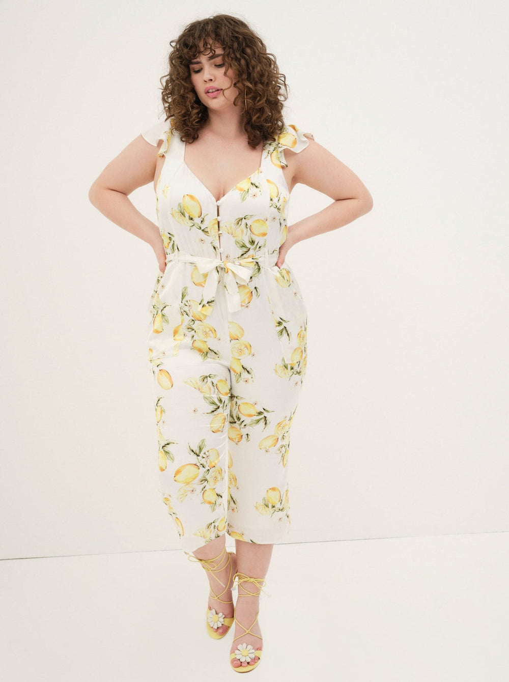 Women Limonada Jumpsuit - Yellow