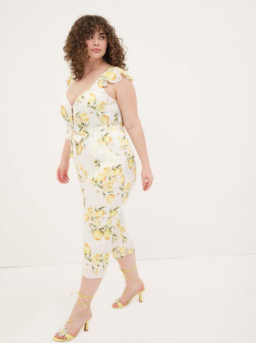 Women Limonada Jumpsuit - Yellow