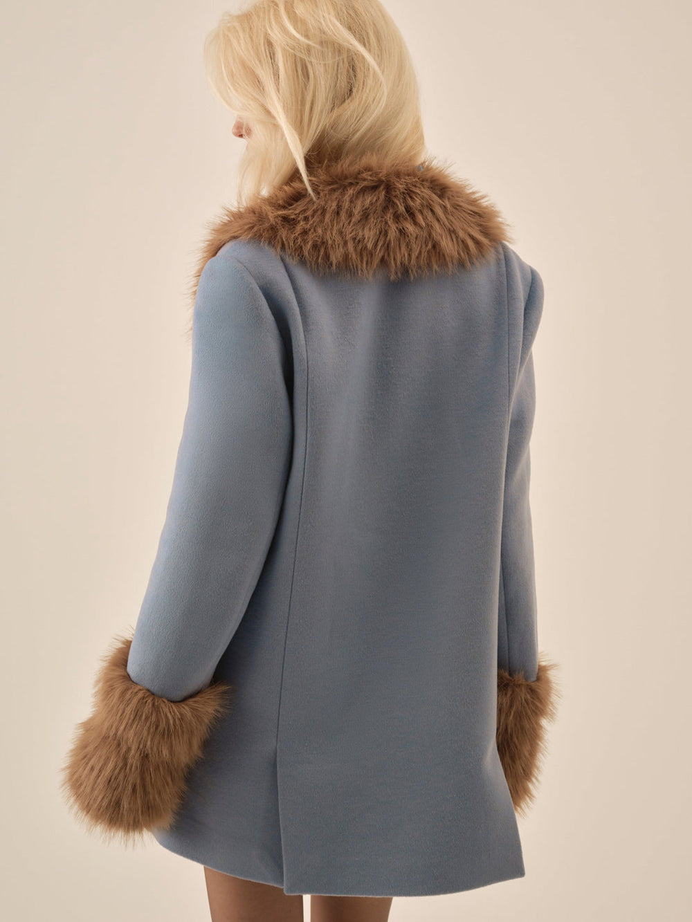 Women Jackie Coat - Blue