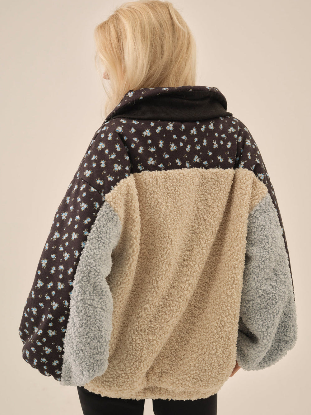 Women Maisie Collared Jacket - Blue
