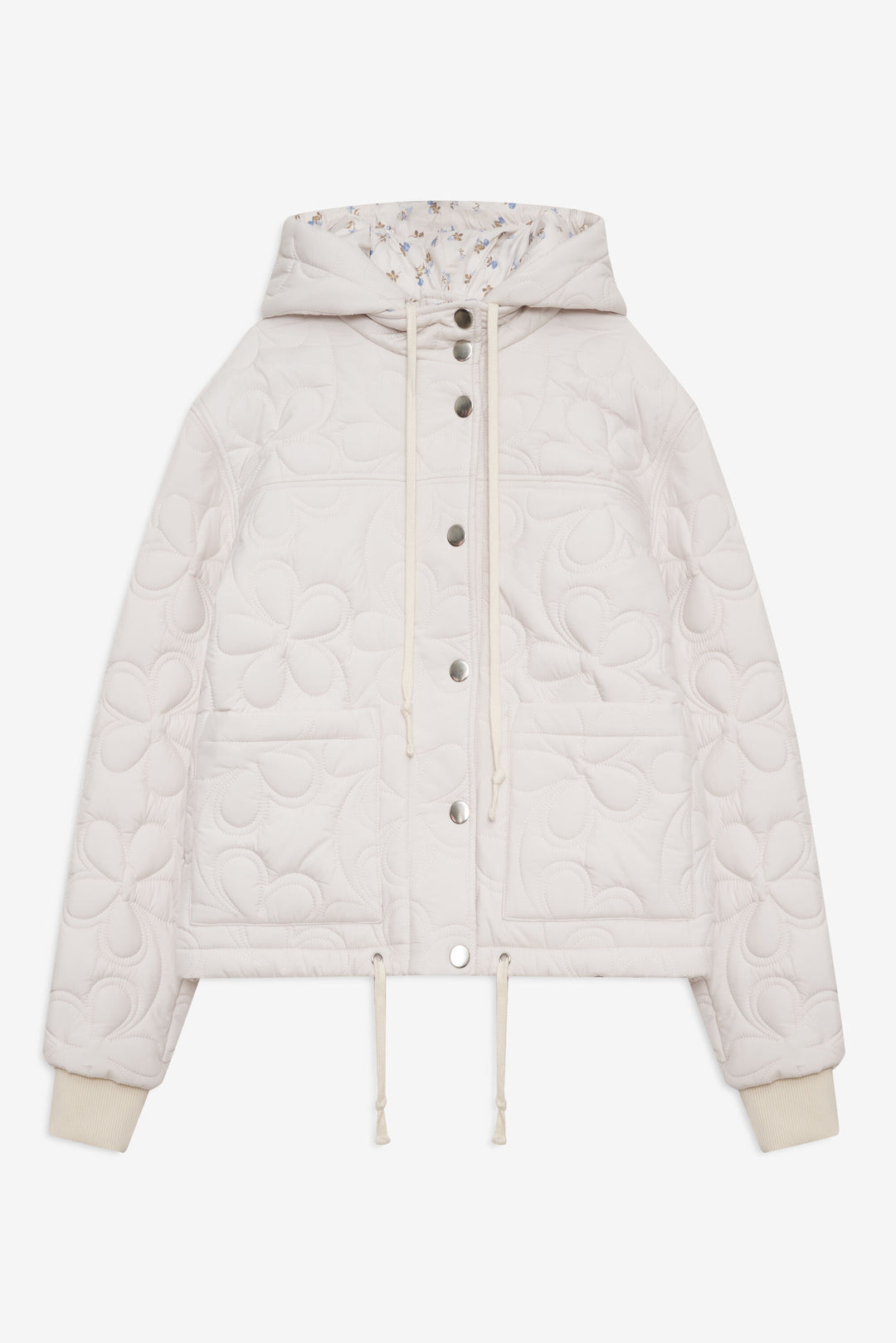 Women Isabel Quilted Puffer Jacket - Cream