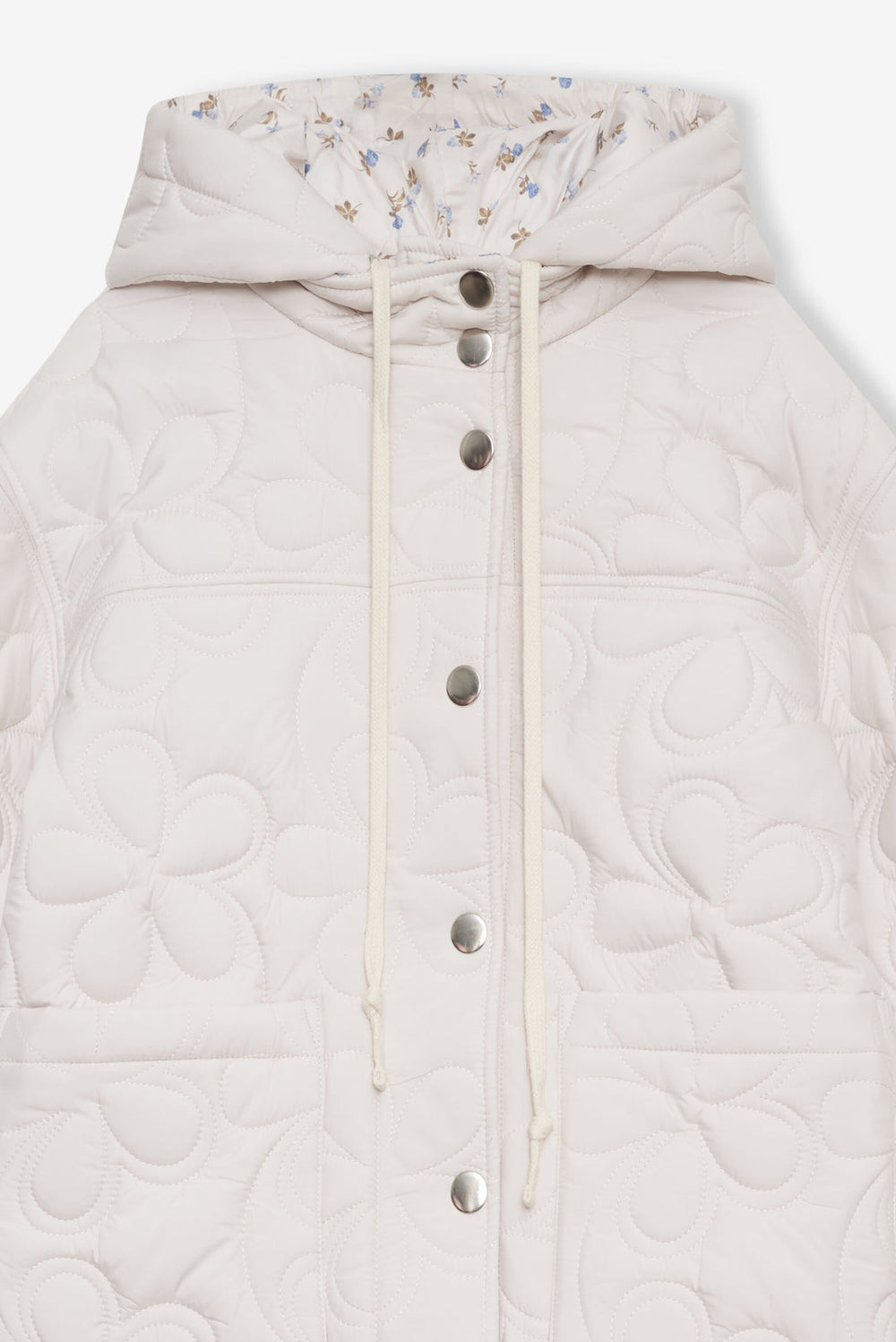 Women Isabel Quilted Puffer Jacket - Cream
