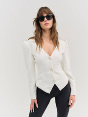 Women Kristen Blazer - Cream