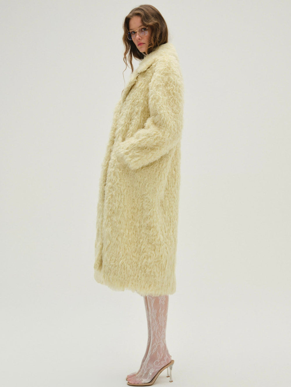 Women Serenne Coat - Yellow