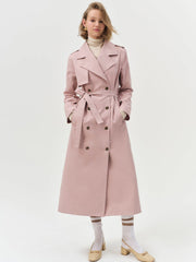 Women Reese Trench Coat - Mauve