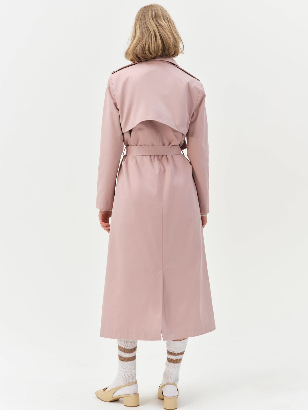Women Reese Trench Coat - Mauve