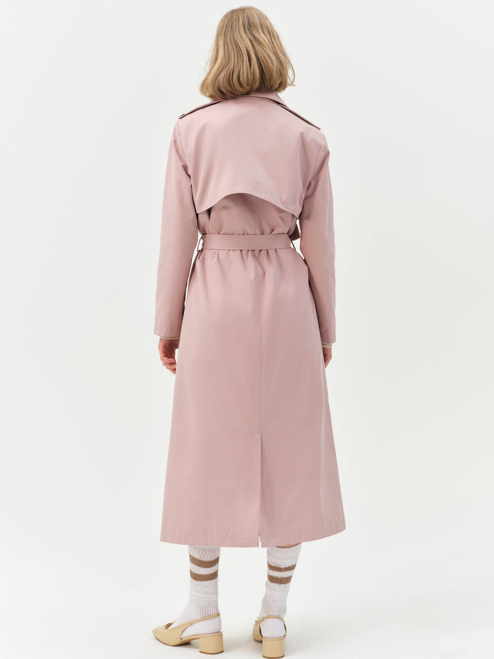 Women Reese Trench Coat - Mauve