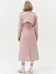 Women Reese Trench Coat - Mauve