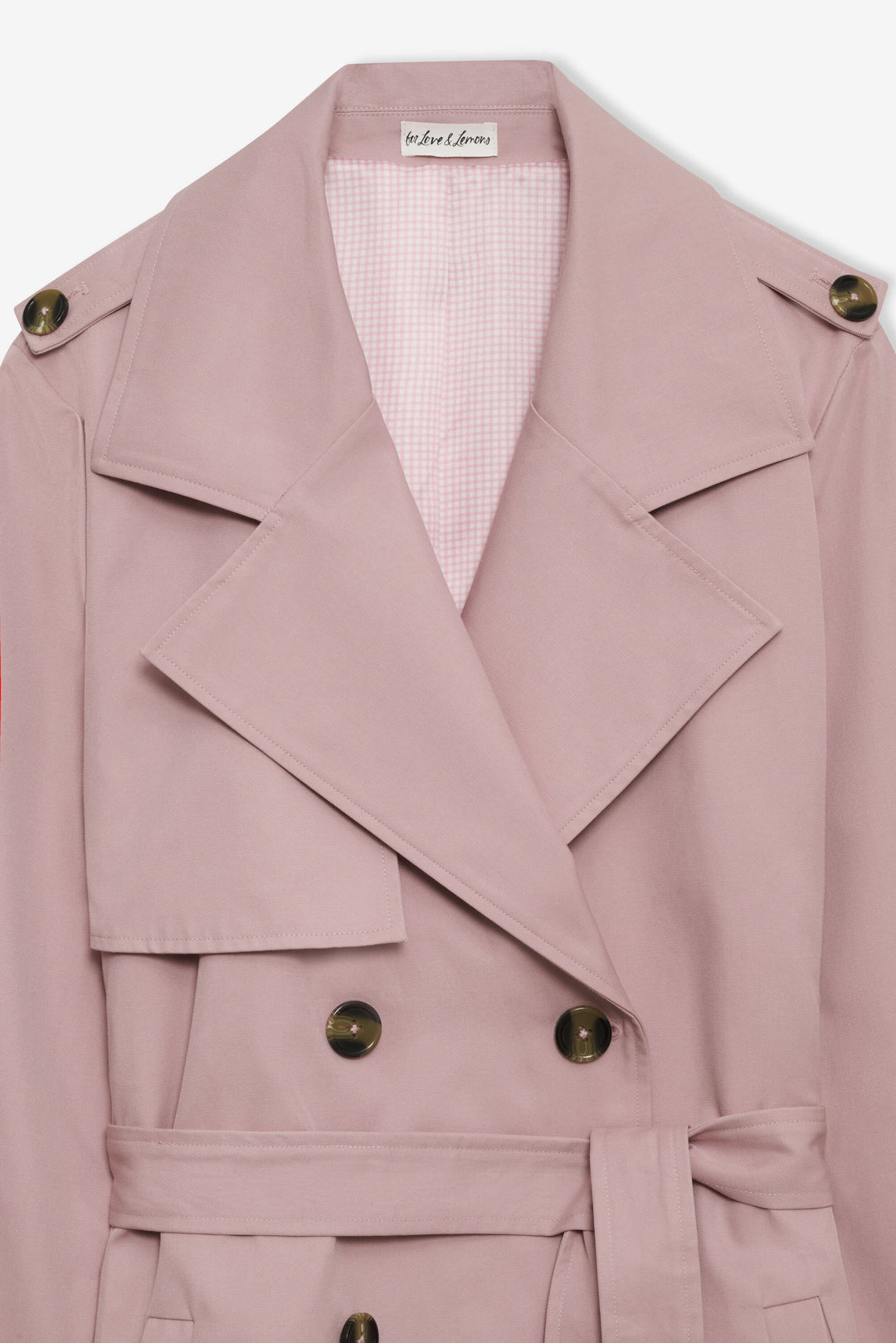 Women Reese Trench Coat - Mauve