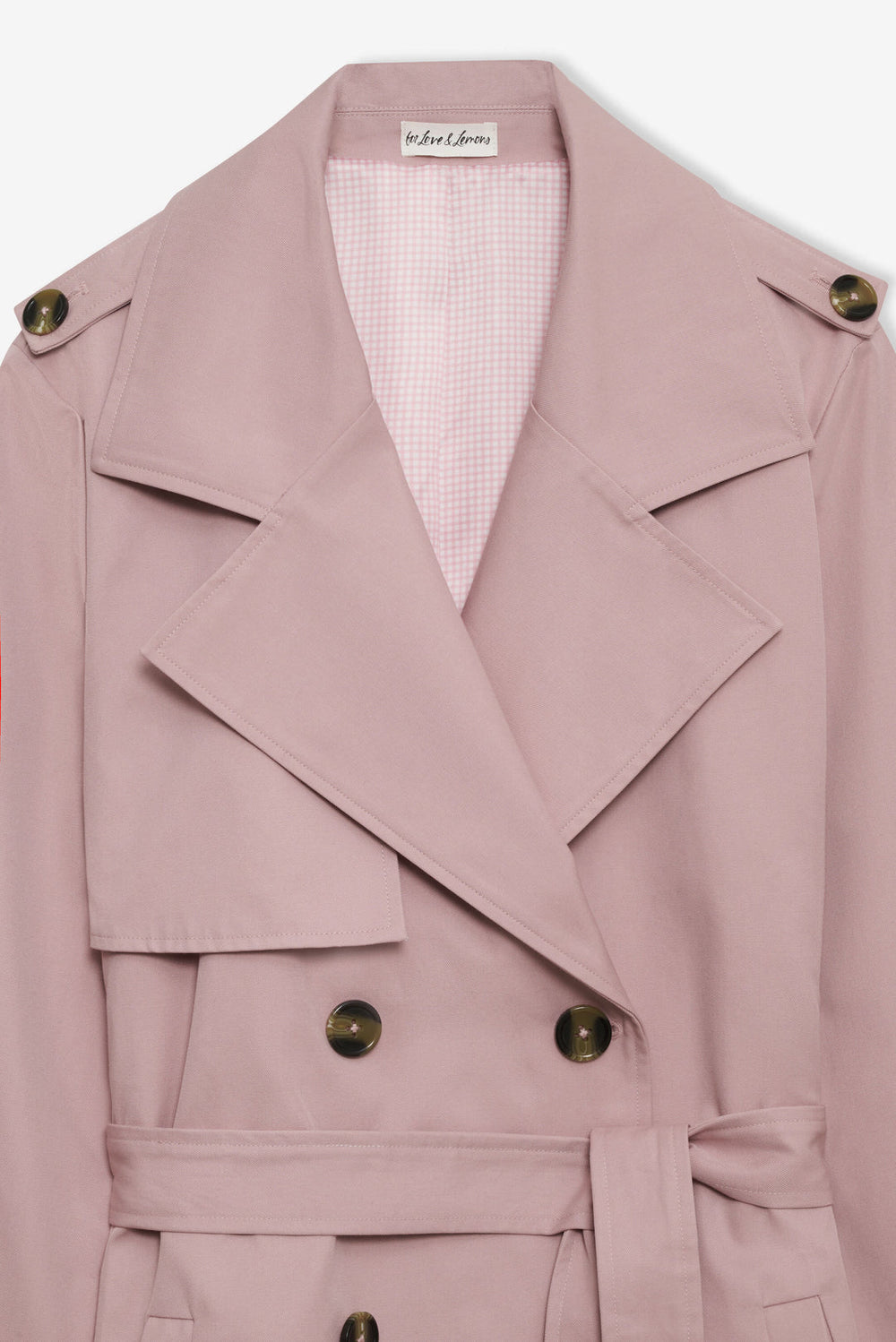 Women Reese Trench Coat - Mauve