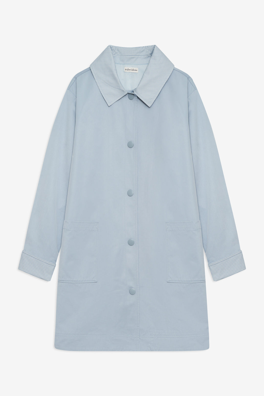 Women Leslie Button-Up Jacket - Blue