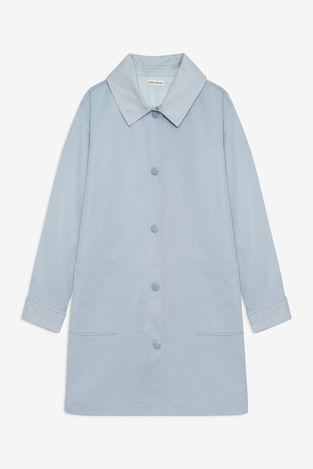 Women Leslie Button-Up Jacket - Blue