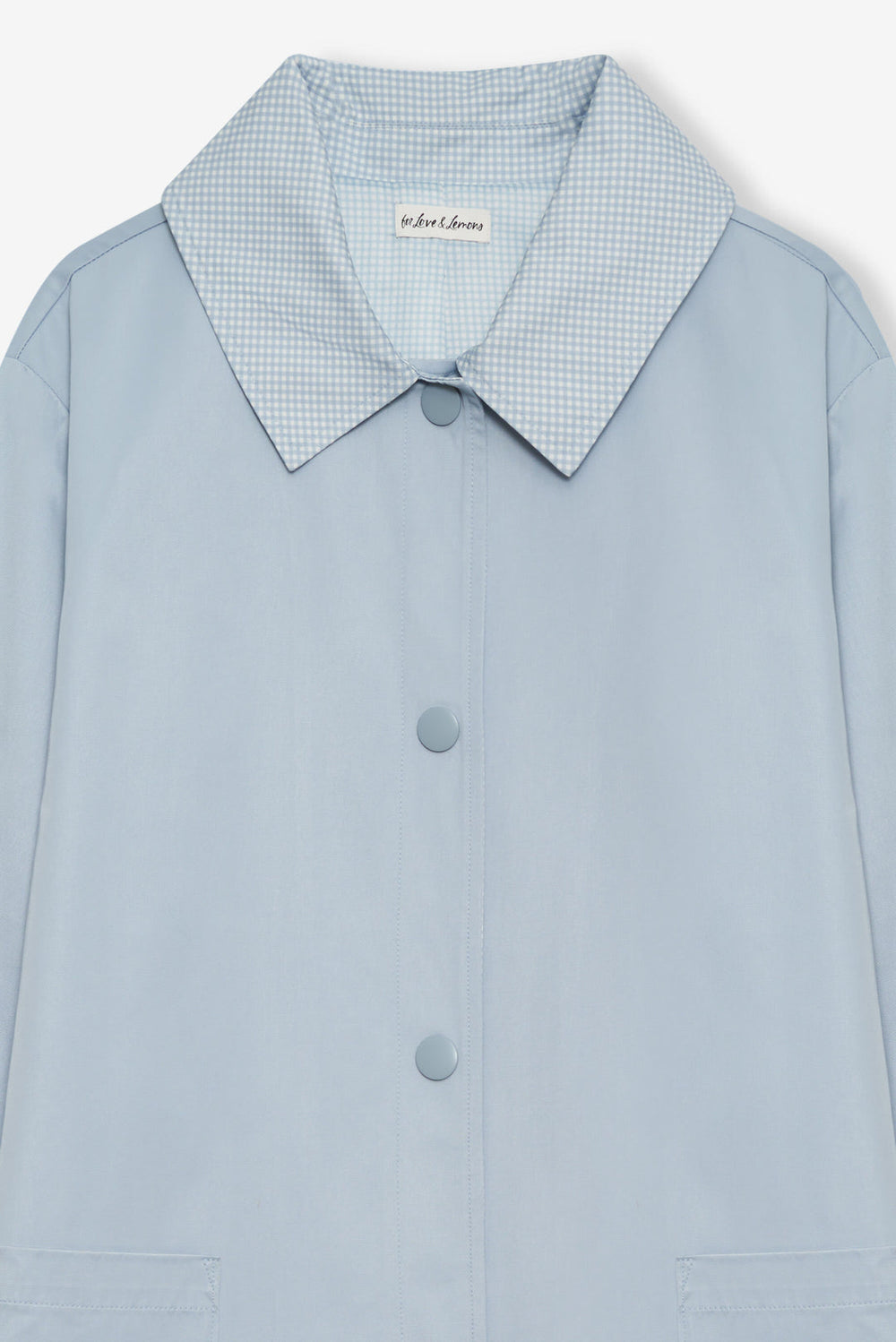 Women Leslie Button-Up Jacket - Blue