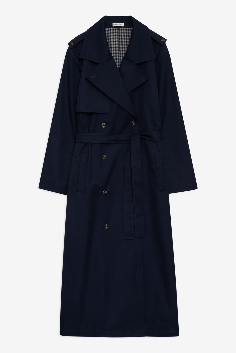 Women Reese Trench Coat - Navy