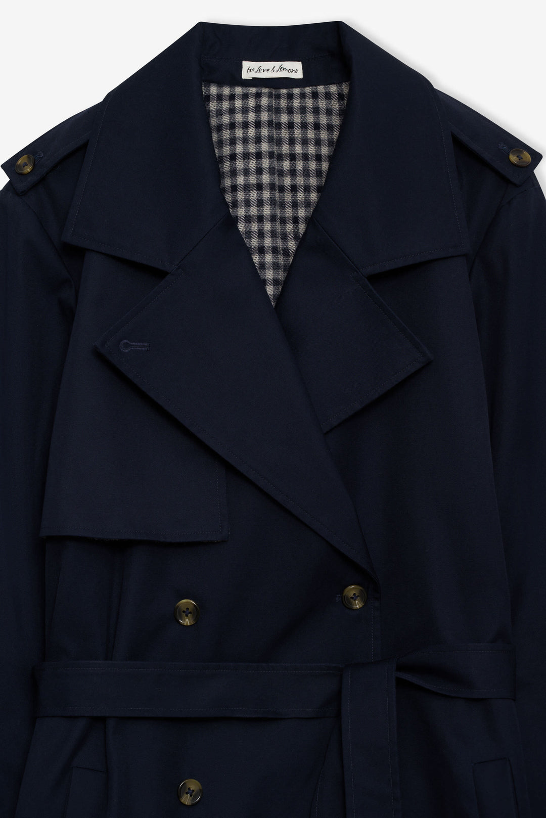 Women Reese Trench Coat - Navy
