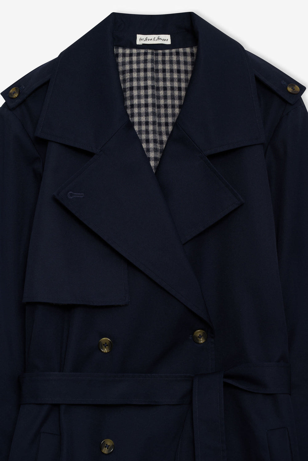 Women Reese Trench Coat - Navy