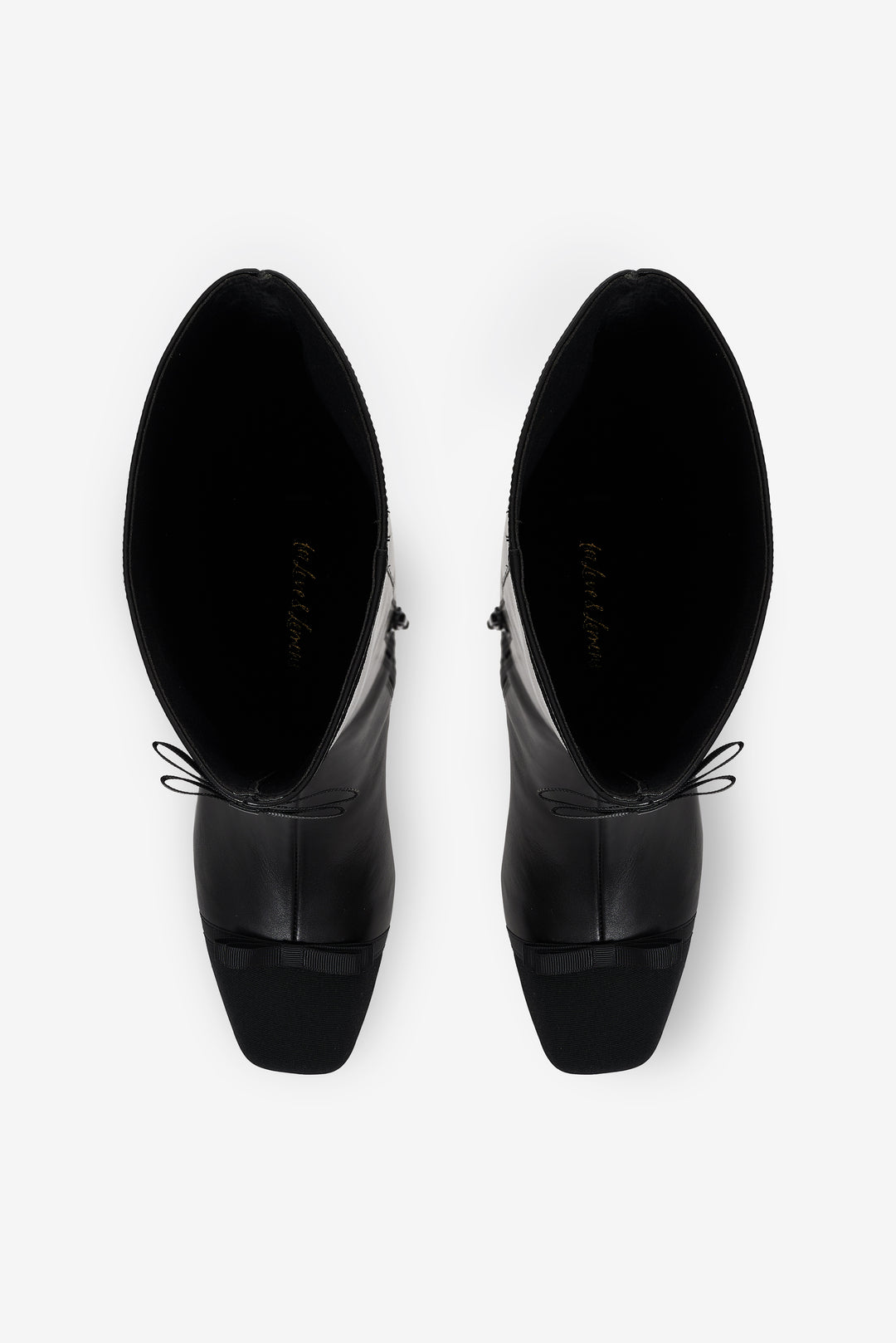 Women Claudine Cap Toe Boot - Black