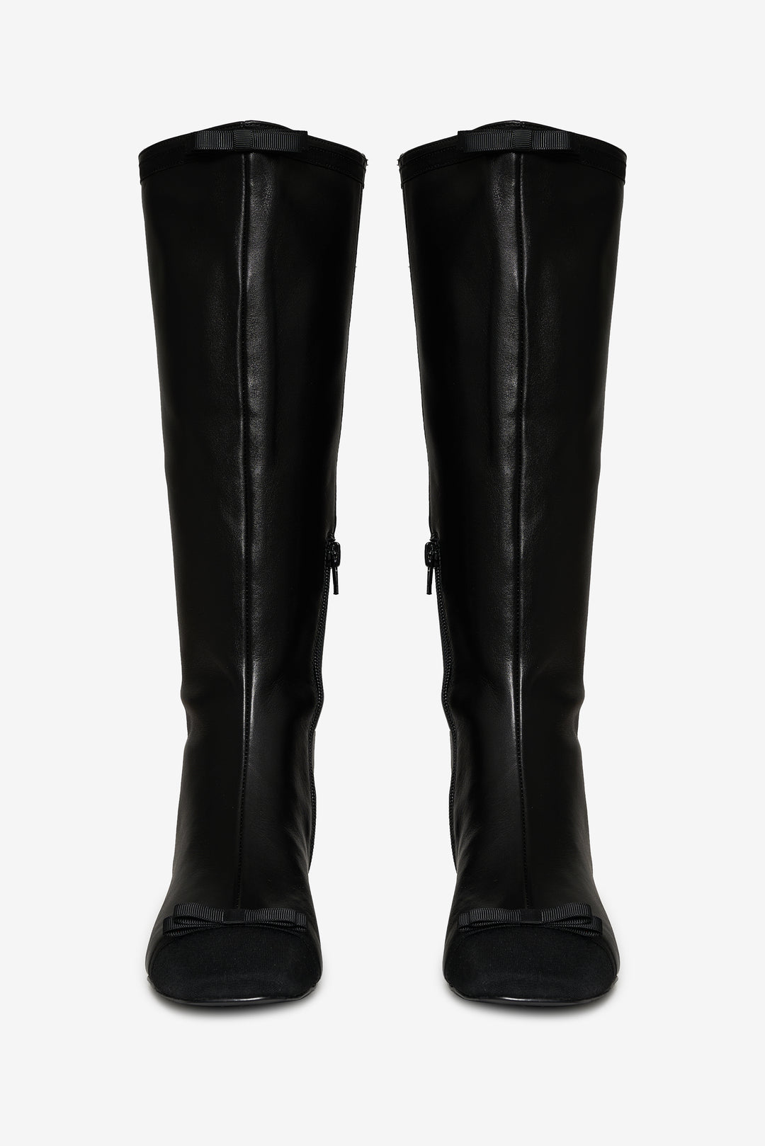 Women Claudine Cap Toe Boot - Black
