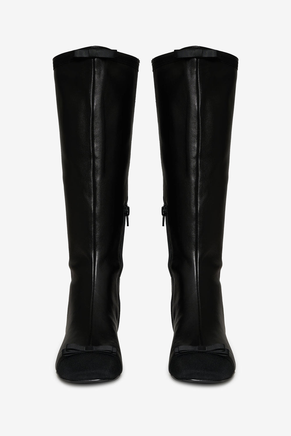 Women Claudine Cap Toe Boot - Black