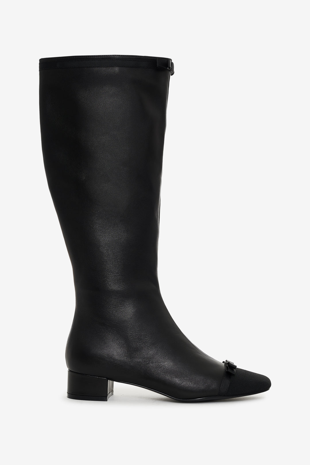 Women Claudine Cap Toe Boot - Black