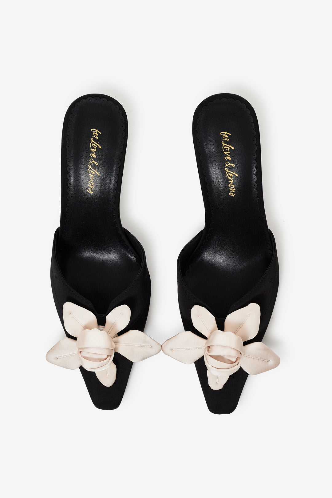 Women Claudine Mule Heel - Black