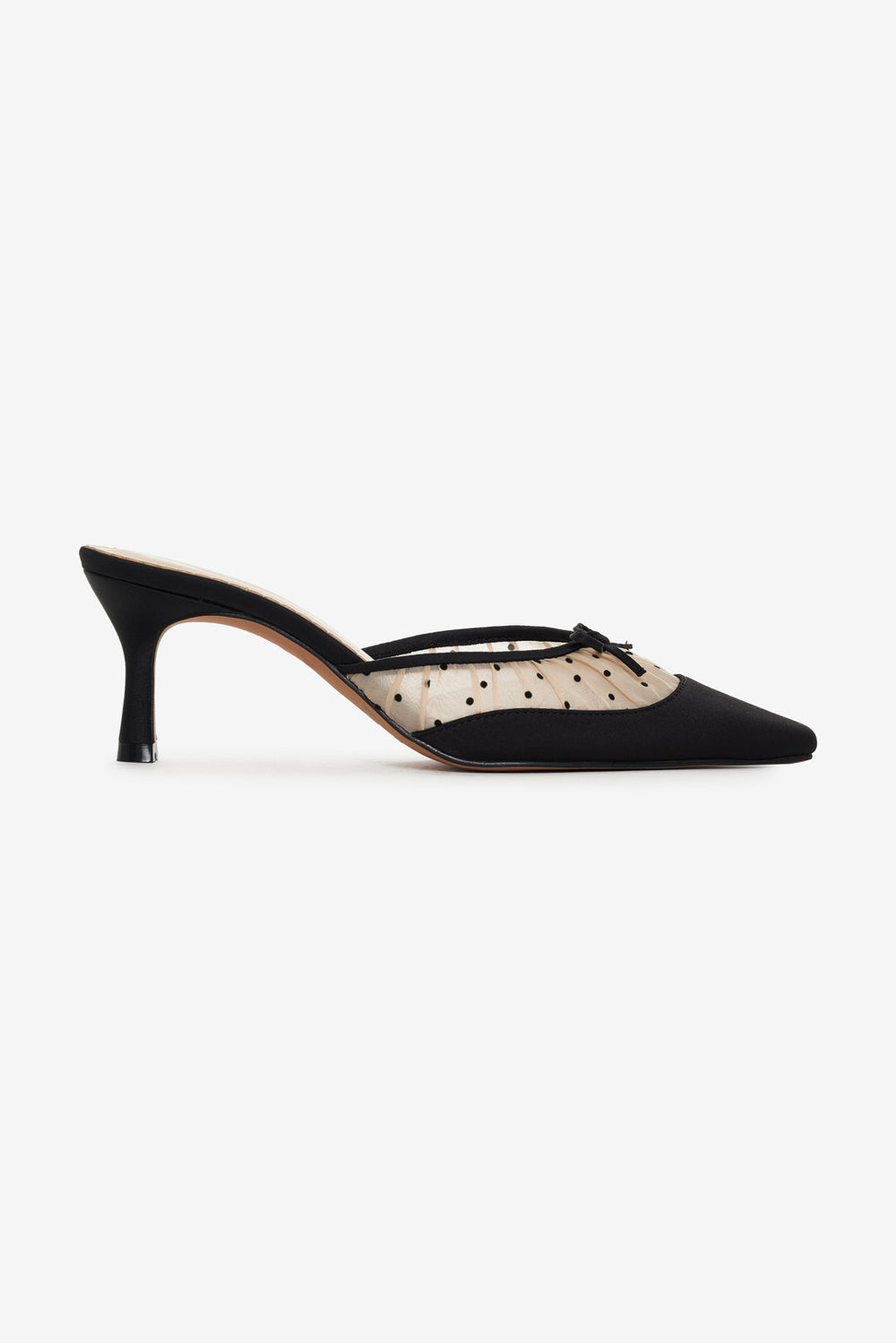 Women Lili Mule Heel - Black