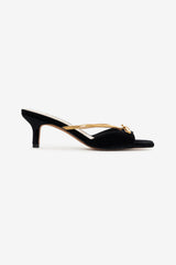 Women Grace Mule Heel - Black