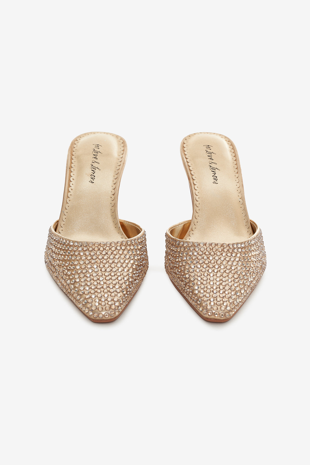 Women Cleo Mule Heel - Gold