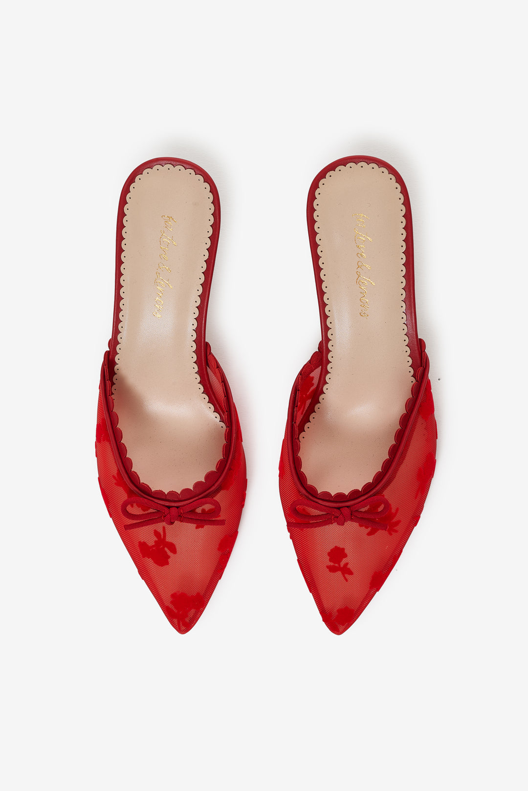Women Sylvie Mule Heel - Red