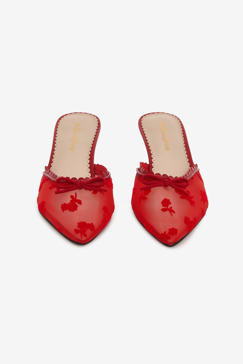Women Sylvie Mule Heel - Red