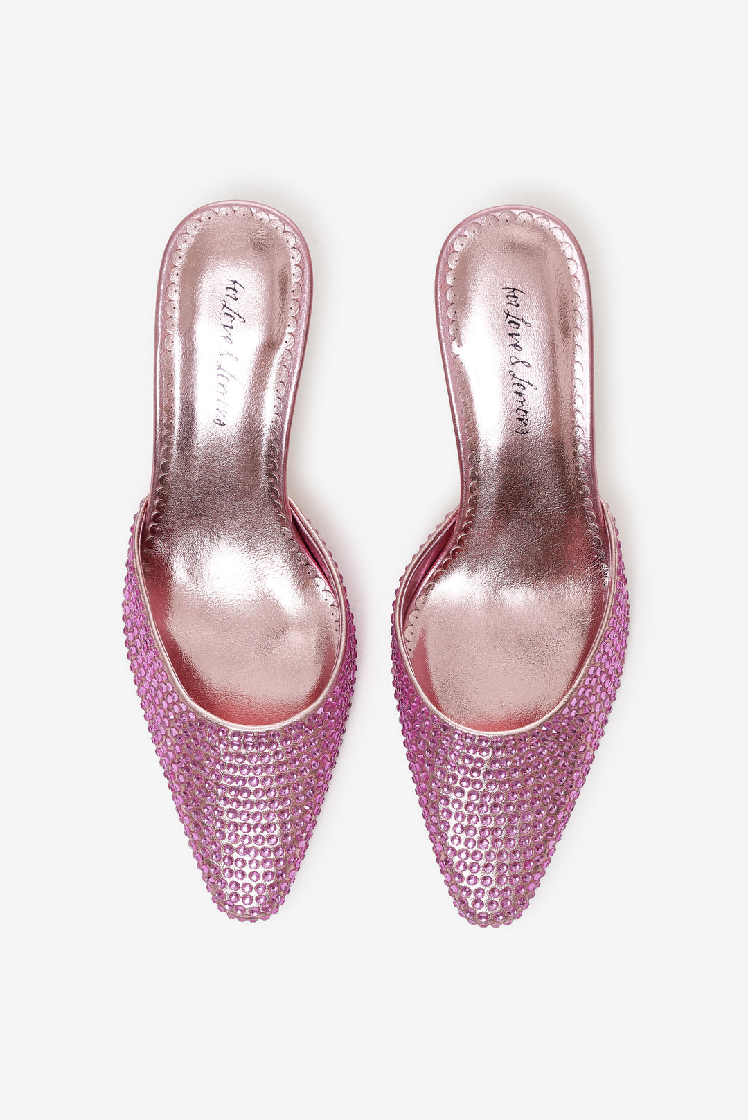 Women Cleo Mule Heel - Baby Pink
