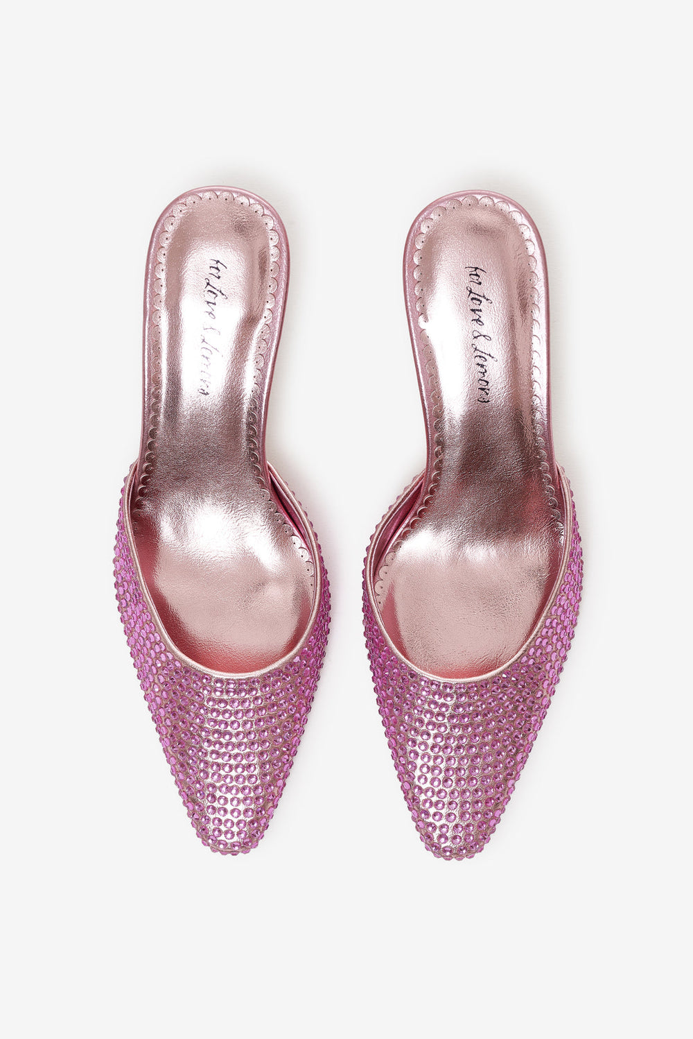 Women Cleo Mule Heel - Baby Pink