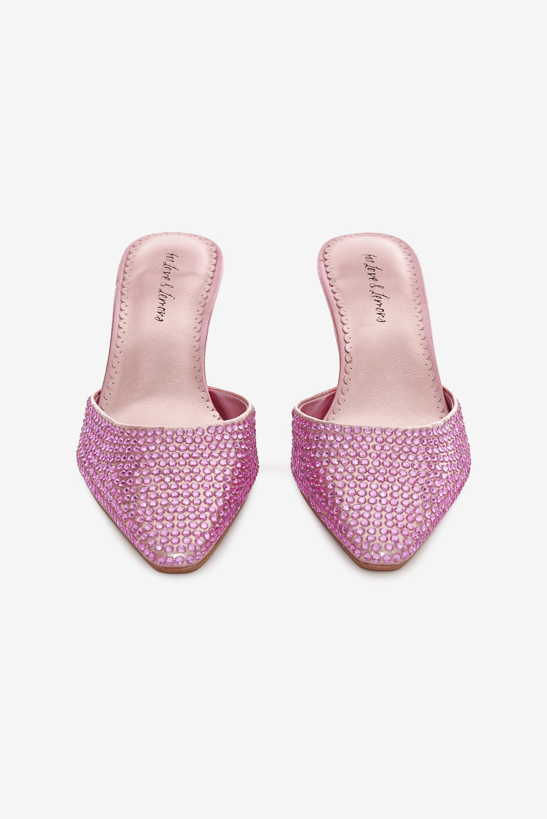 Women Cleo Mule Heel - Baby Pink