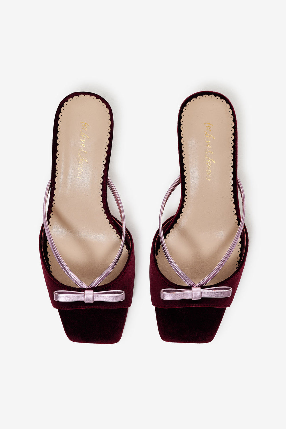 Women Grace Mule Heel - Burgundy