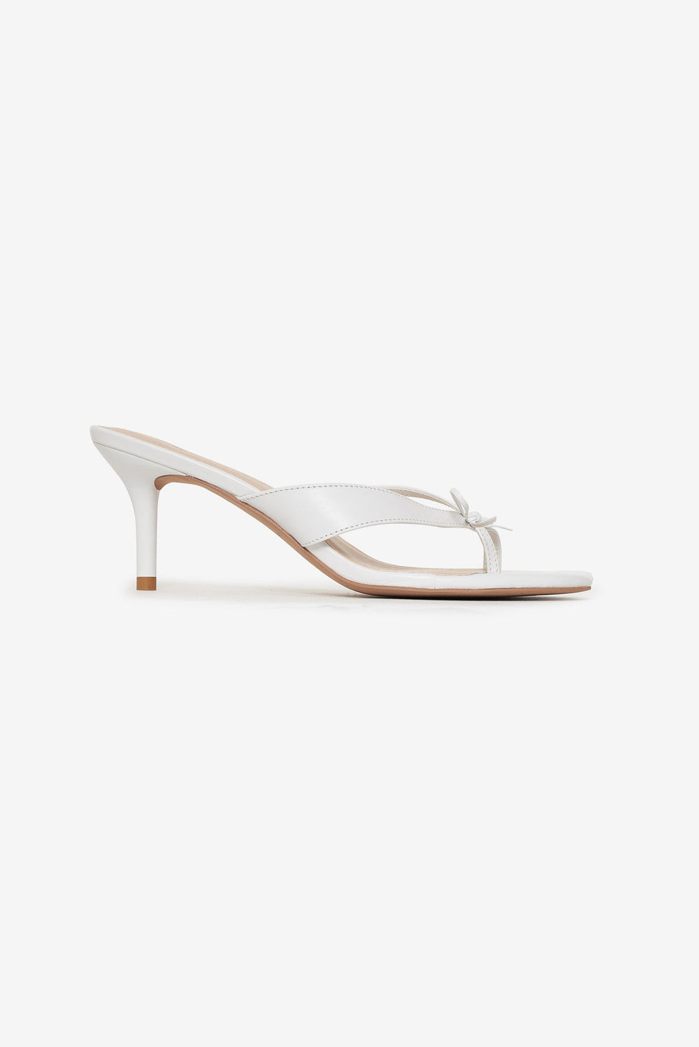 Women Elea Heel - White