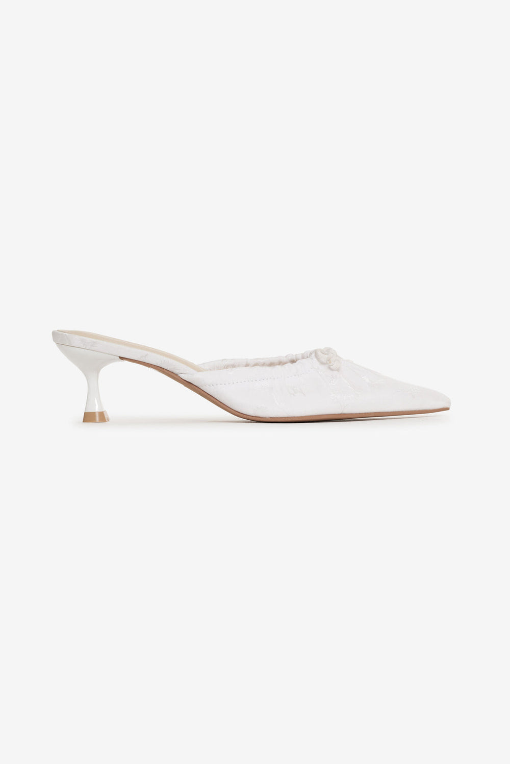 Women Colette Mule Heel - Cream