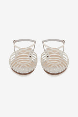 Women Penny Flat - White