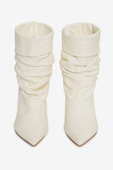 Women Verbana Slouch Boot - Cream
