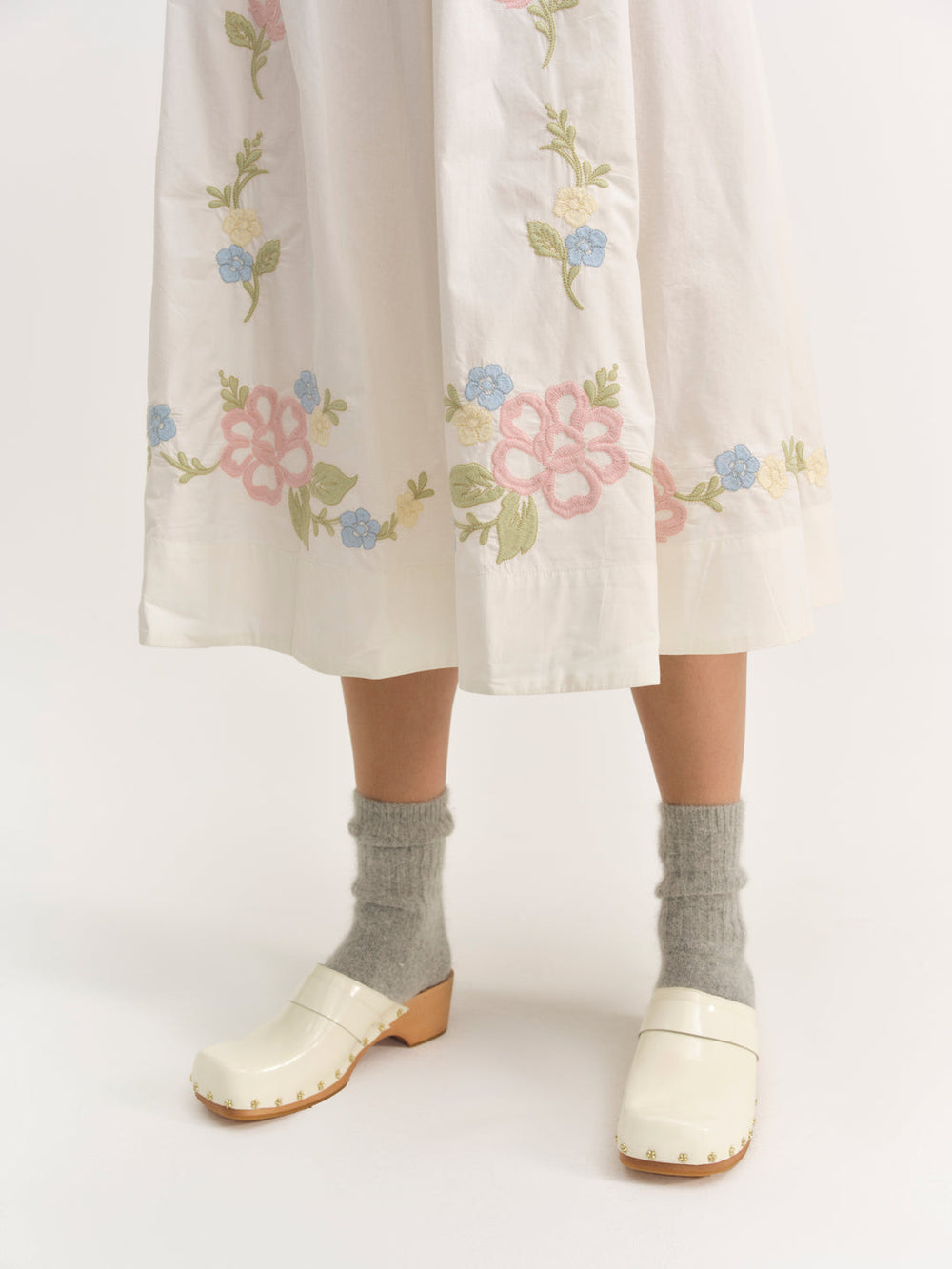 Women Adahlia Clog - Cream