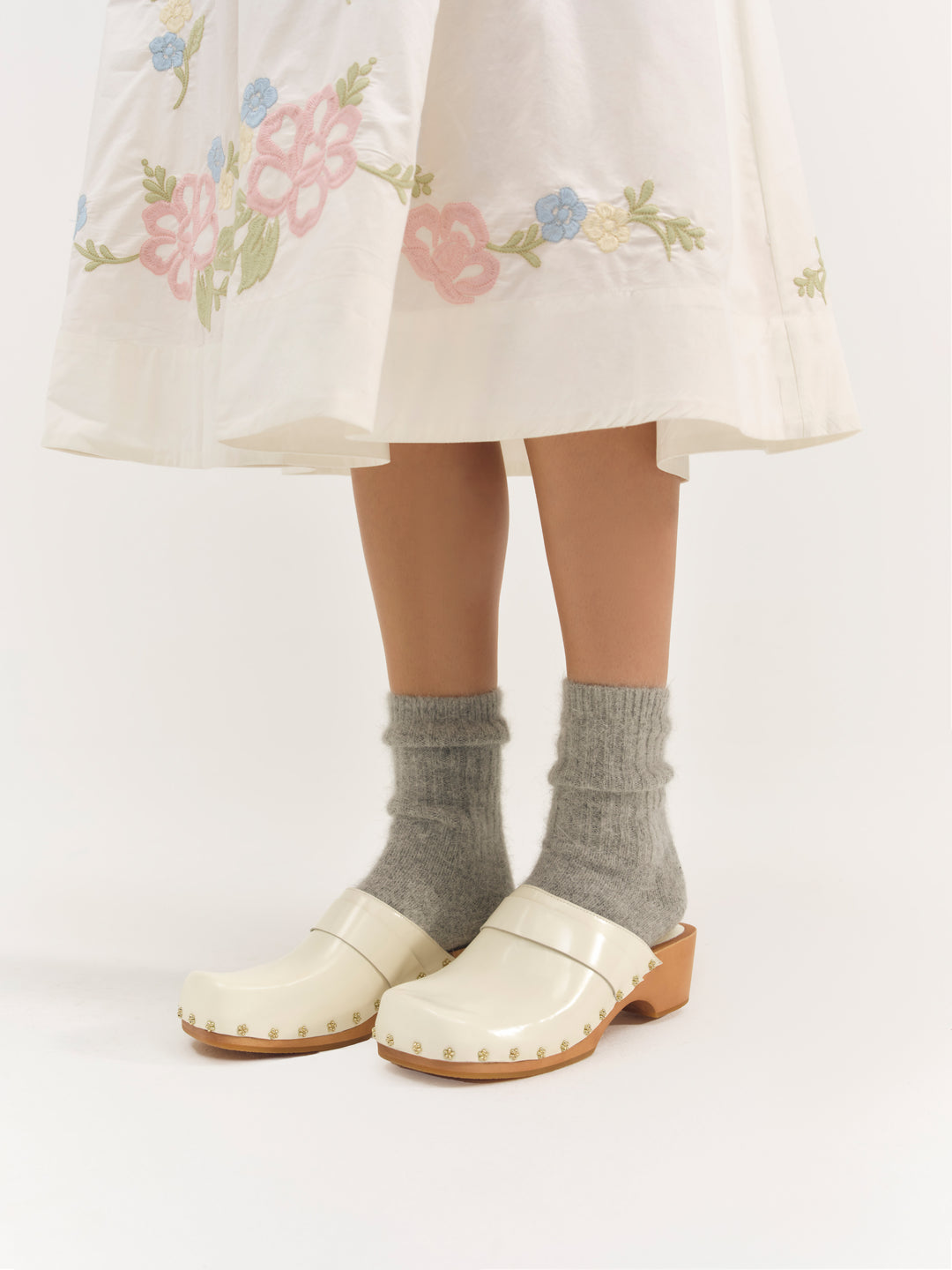 Women Adahlia Clog - Cream
