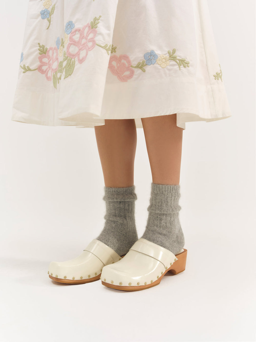 Women Adahlia Clog - Cream