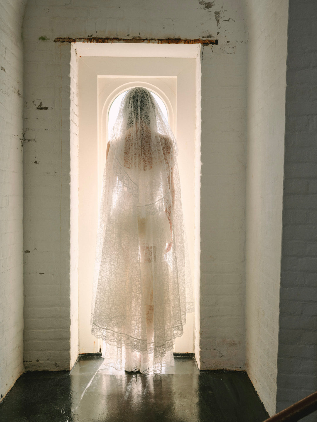Women Juno Veil - White