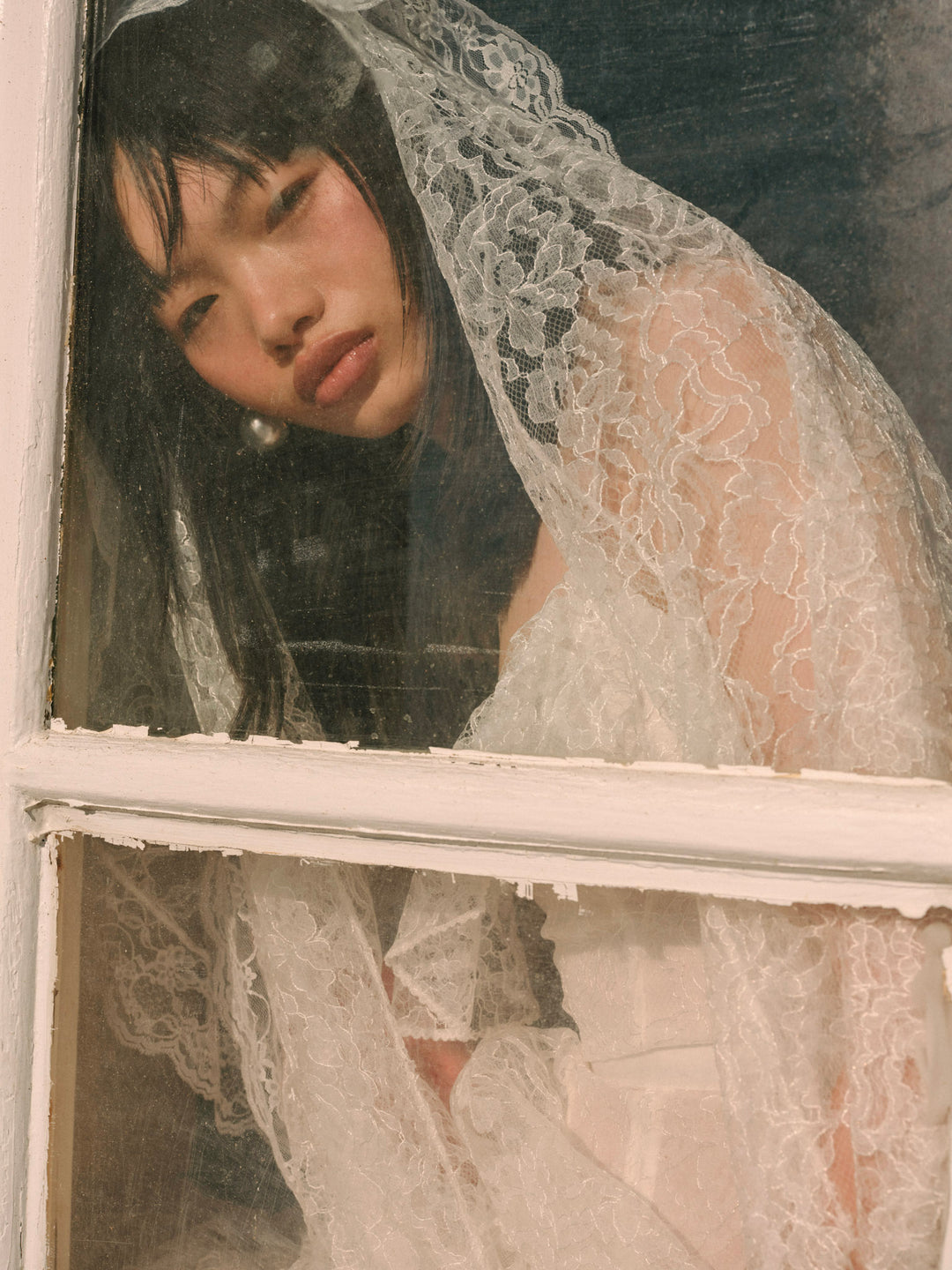Women Juno Veil - White