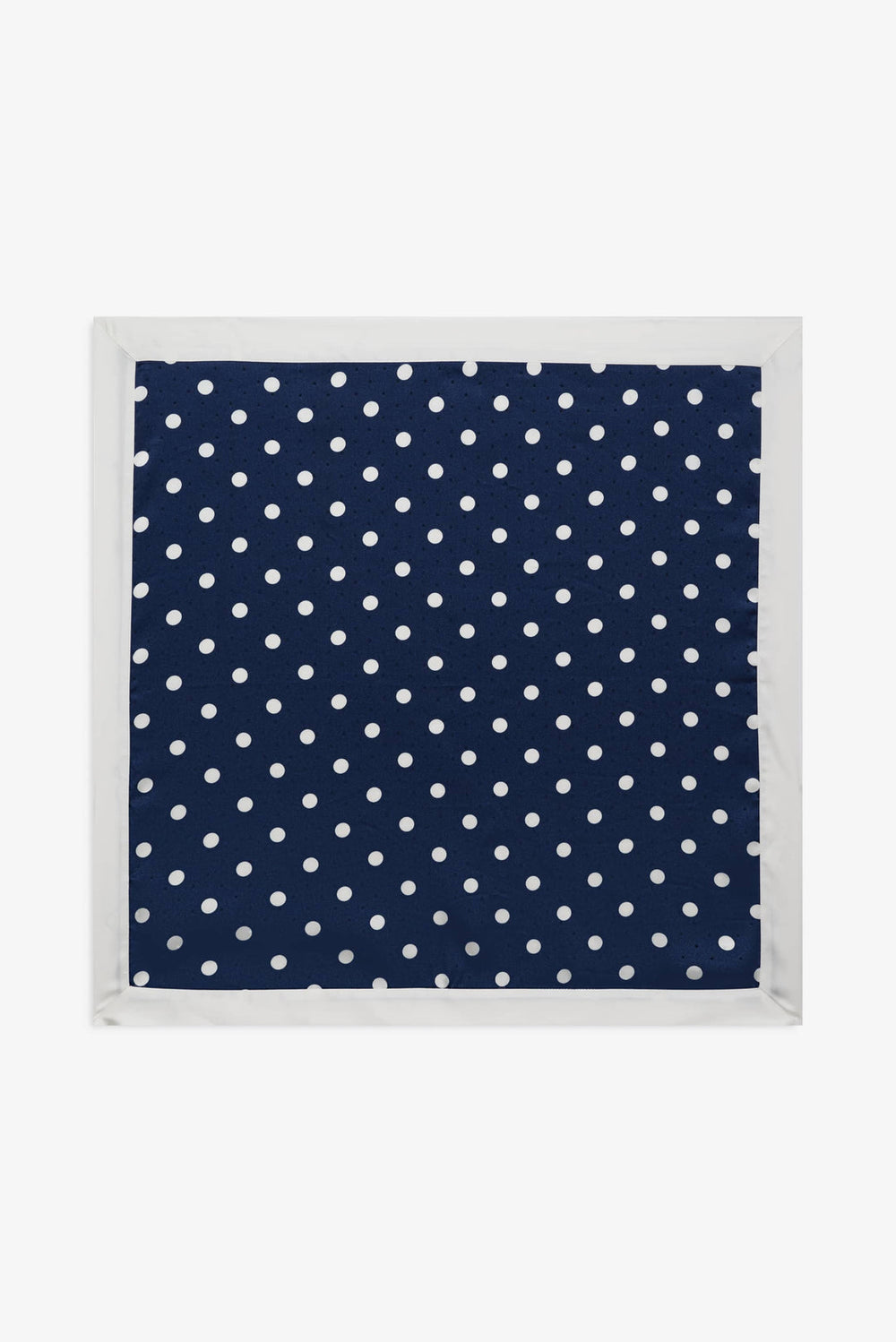 Women Seaside Dot Headscarf - Navy