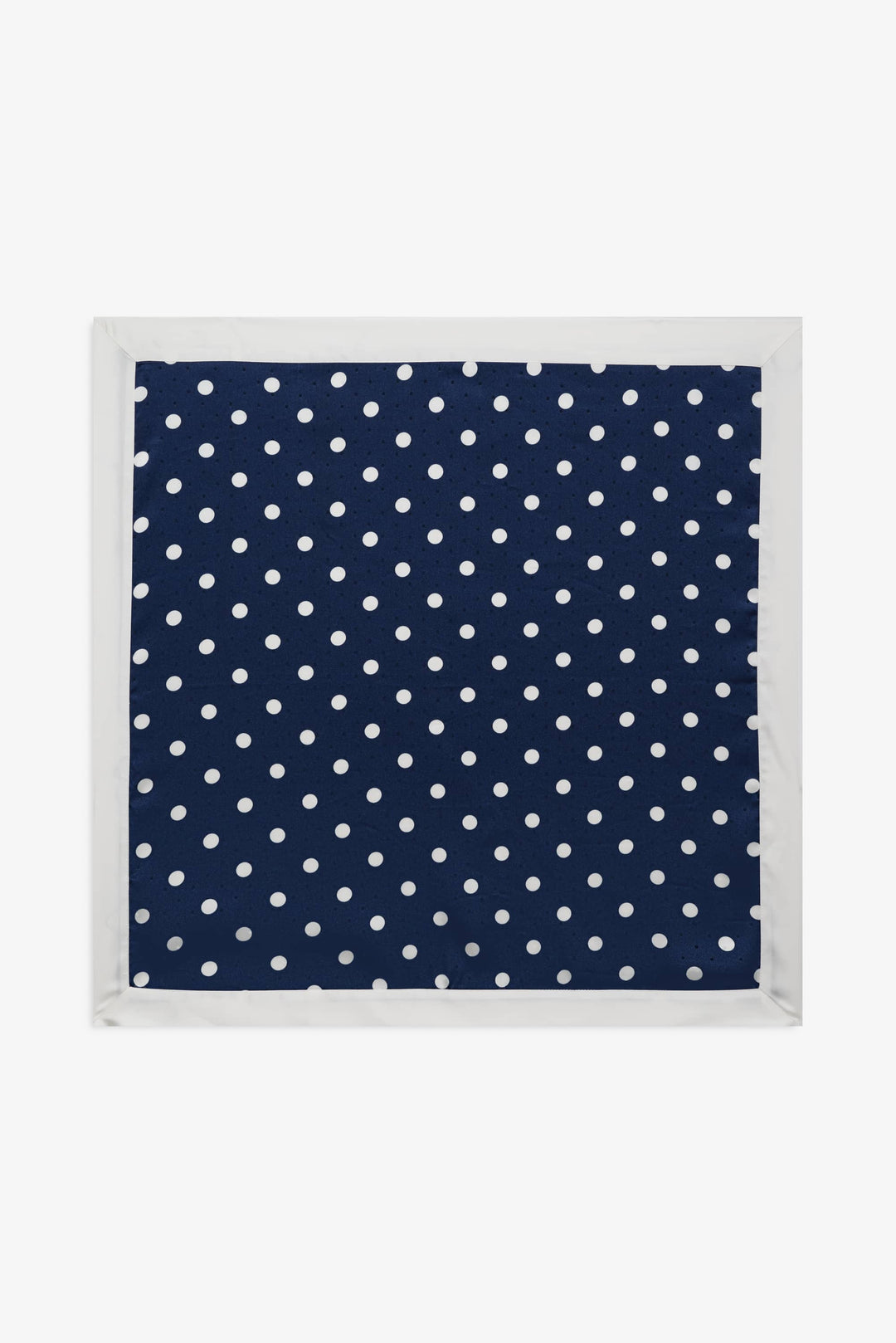 Women Seaside Dot Headscarf - Navy
