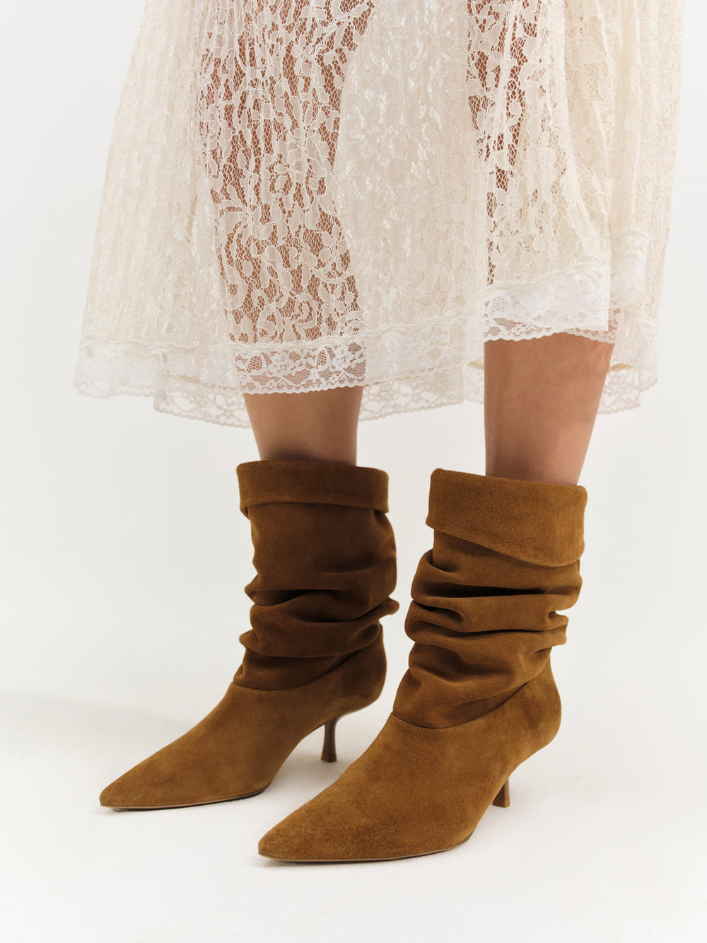 Women Verbana Slouch Boot - Brown