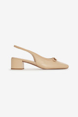Women Josie Mule Heel - Nude