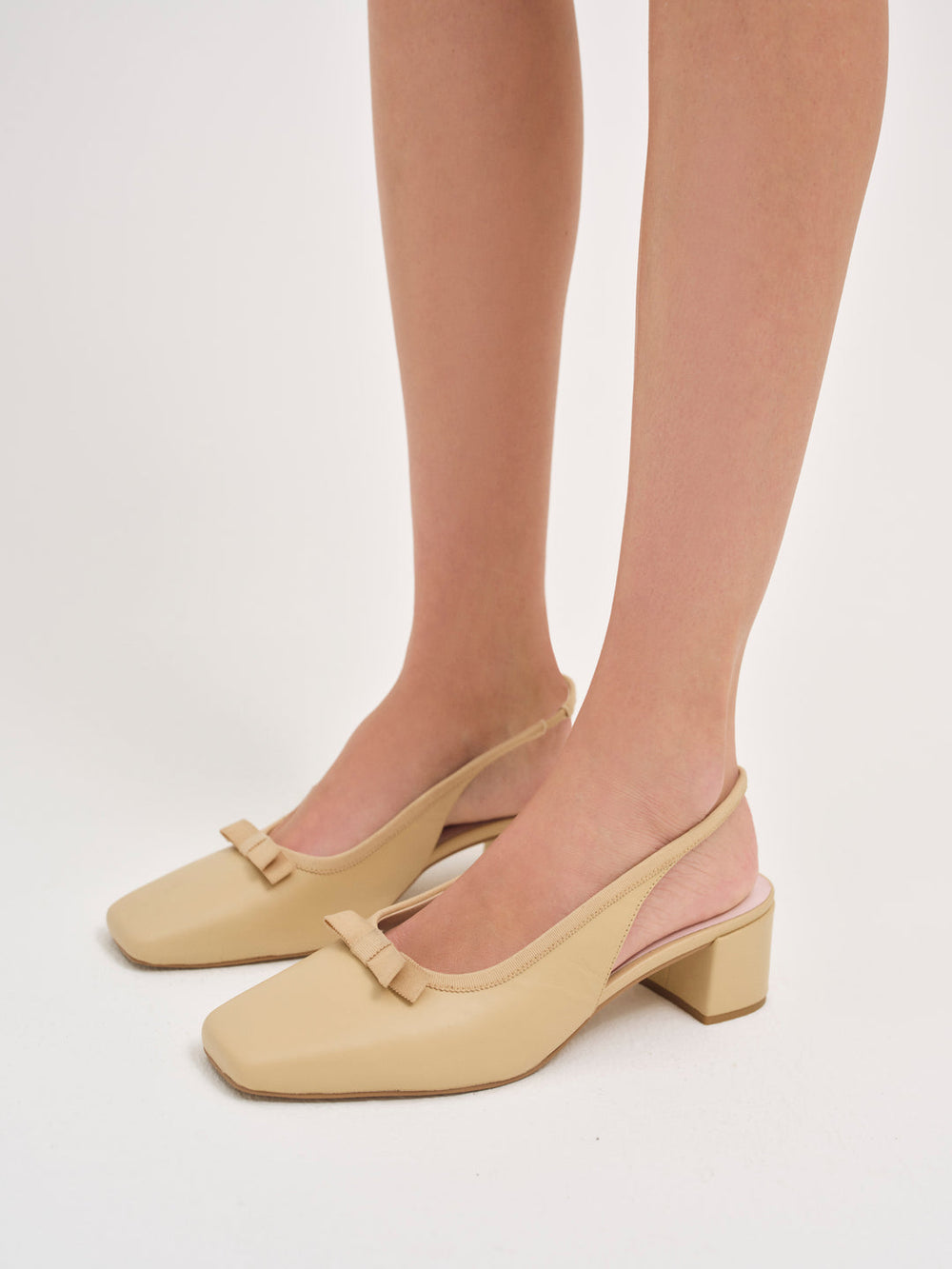 Women Josie Mule Heel - Nude
