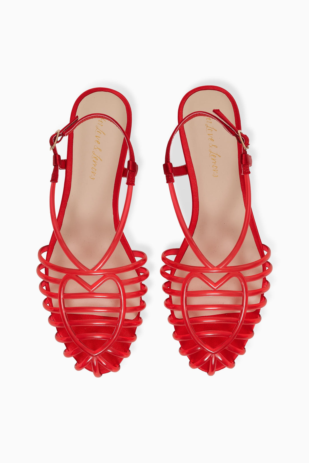 Women Penny Flat - Red
