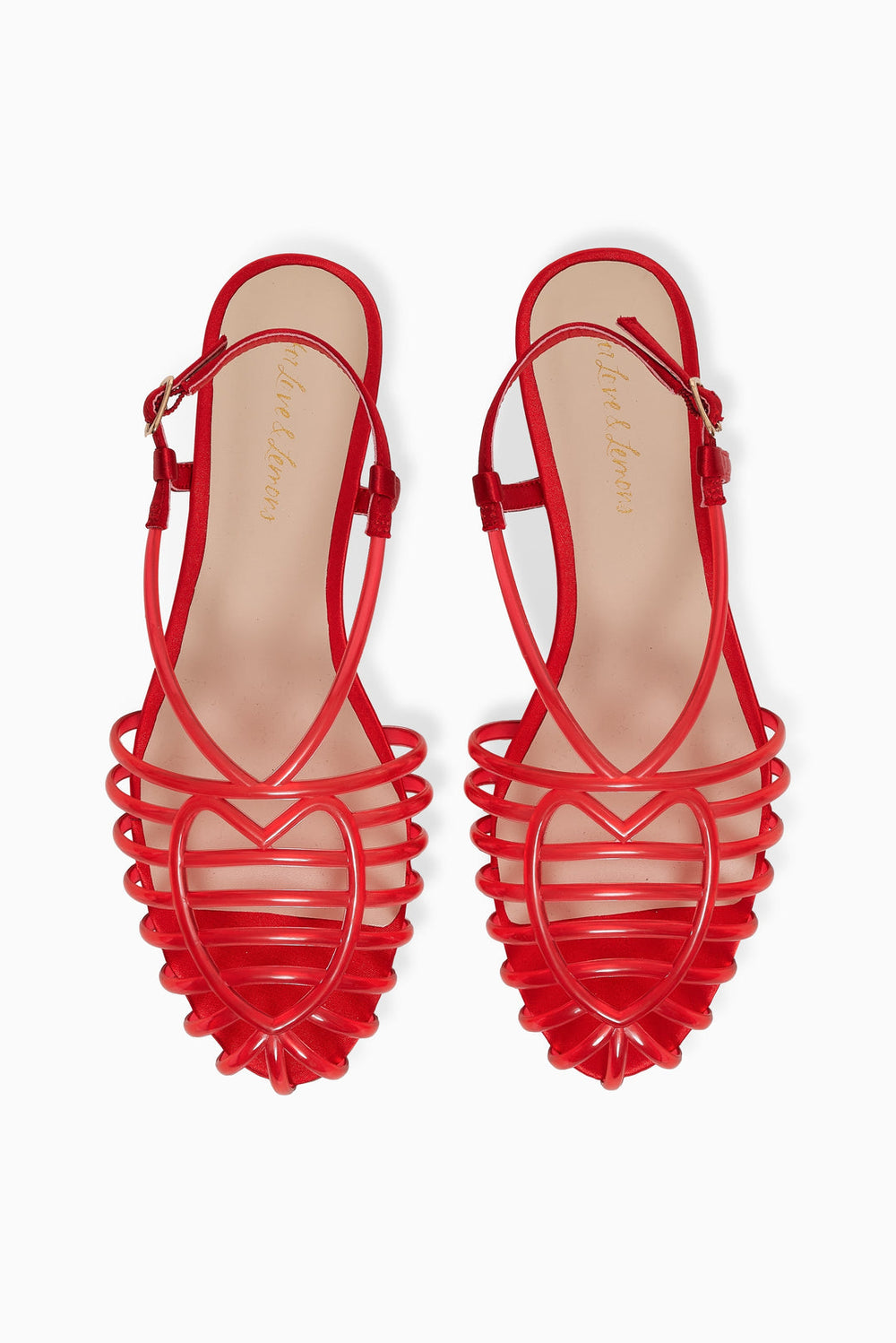 Women Penny Flat - Red
